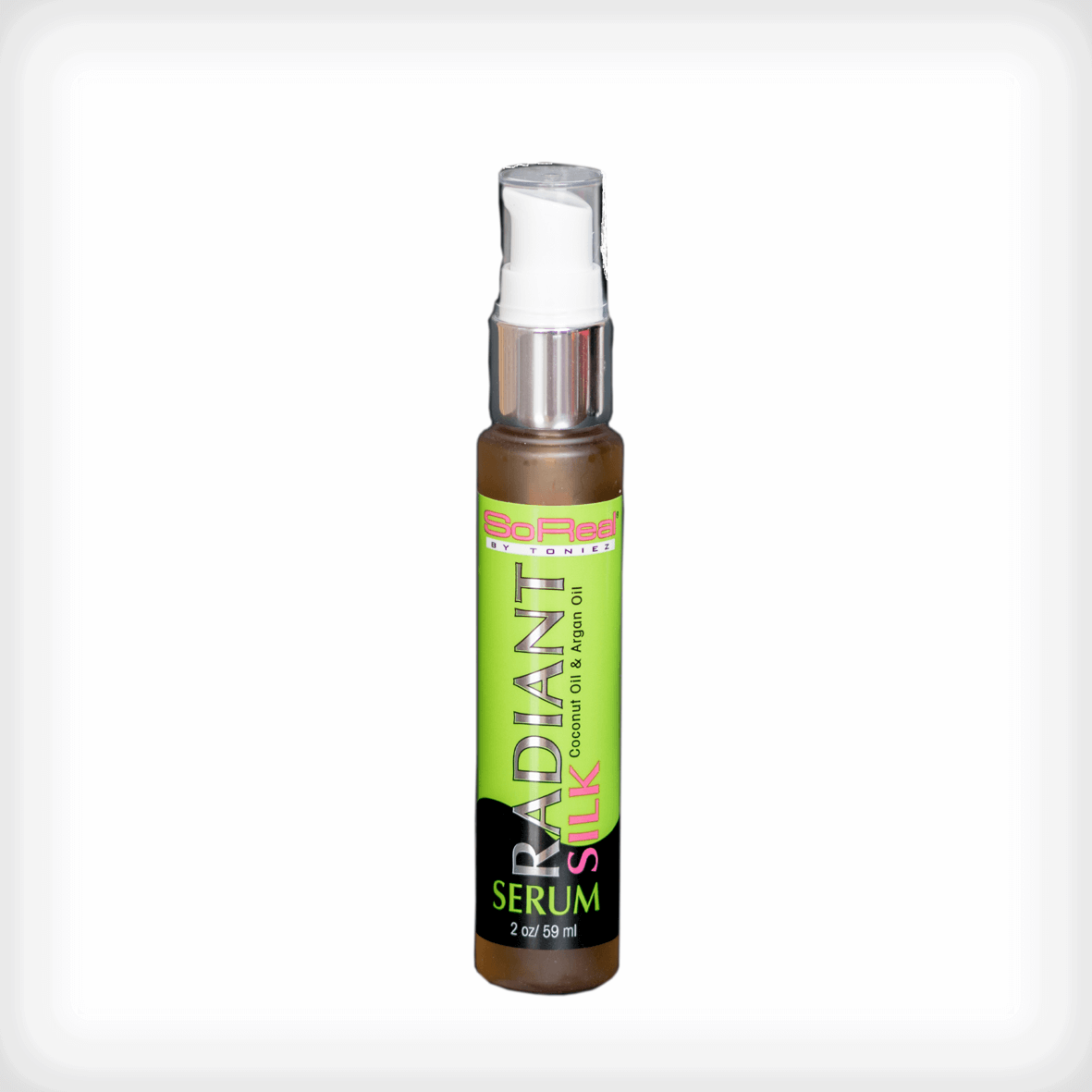 Radiant silk serum